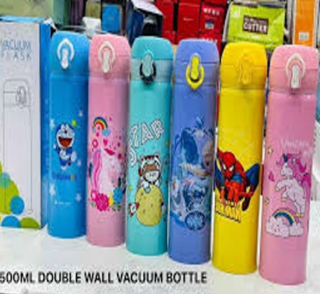 Stainless Steel Vacuum Flask Water Bottle,