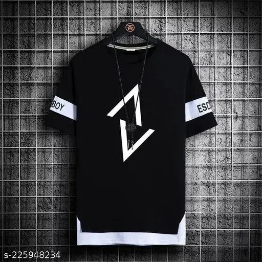 Round Neck Polyester Tshirt